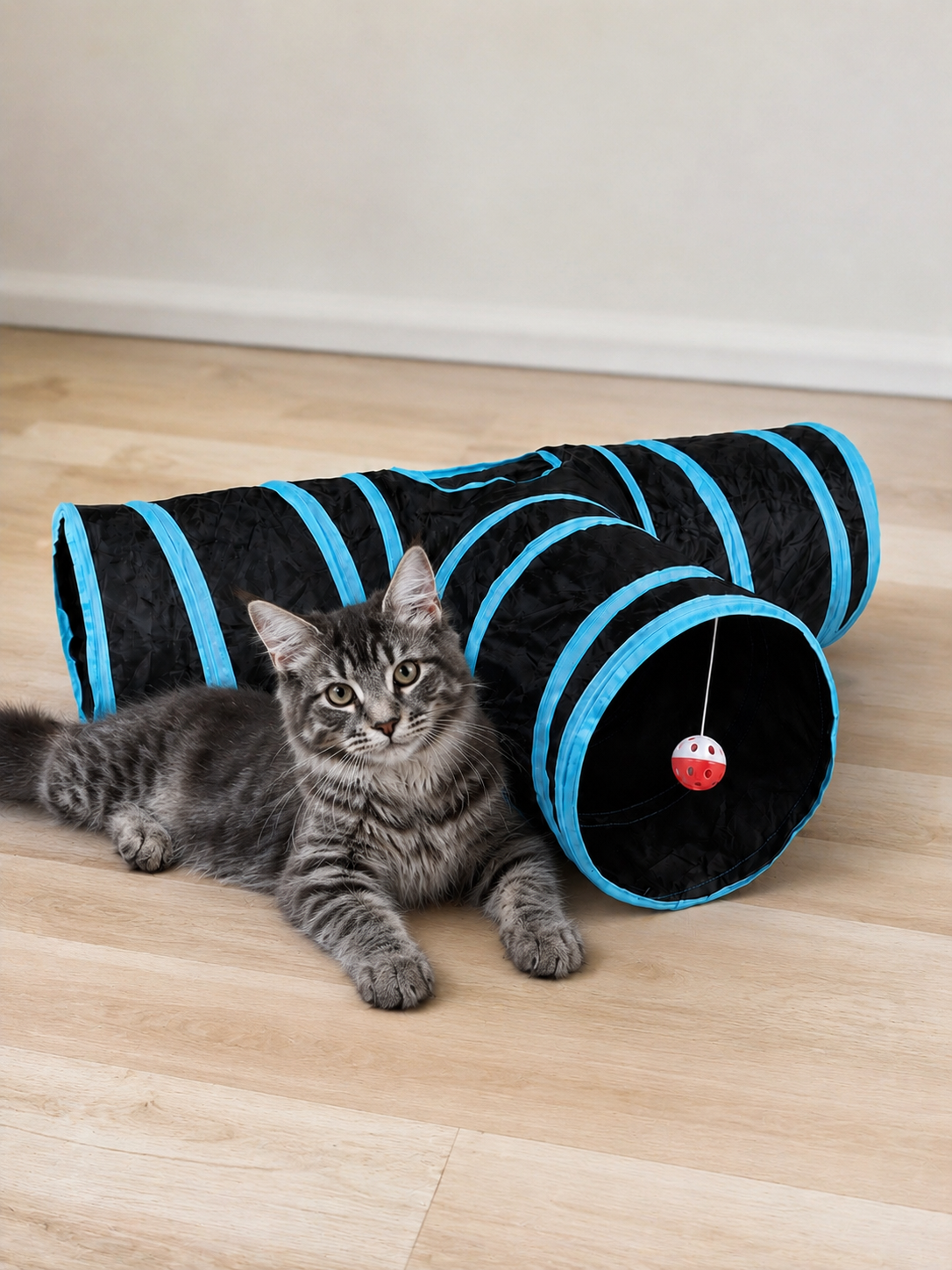 Pack Maine Coon Fun — Balles + Tunnel