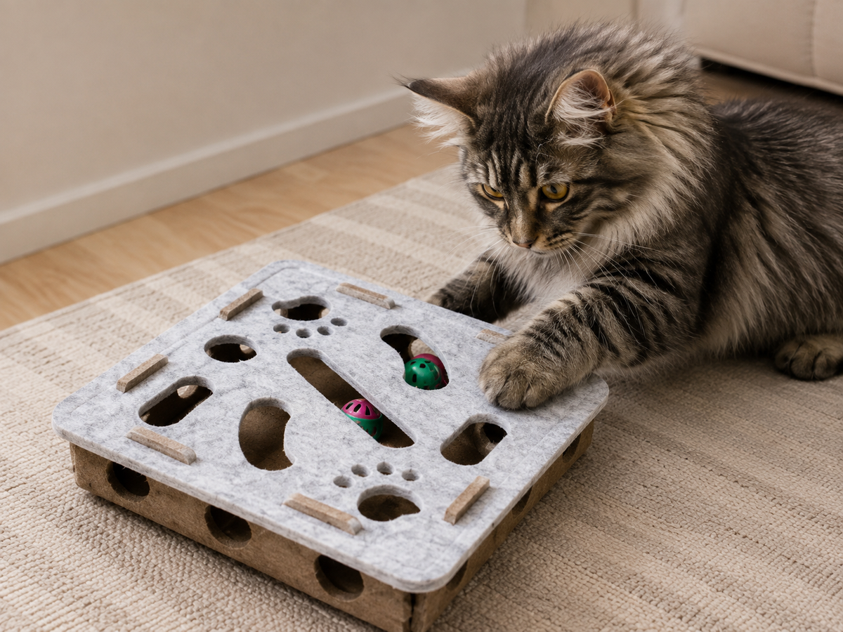 Puzzle  avec balles à grelot