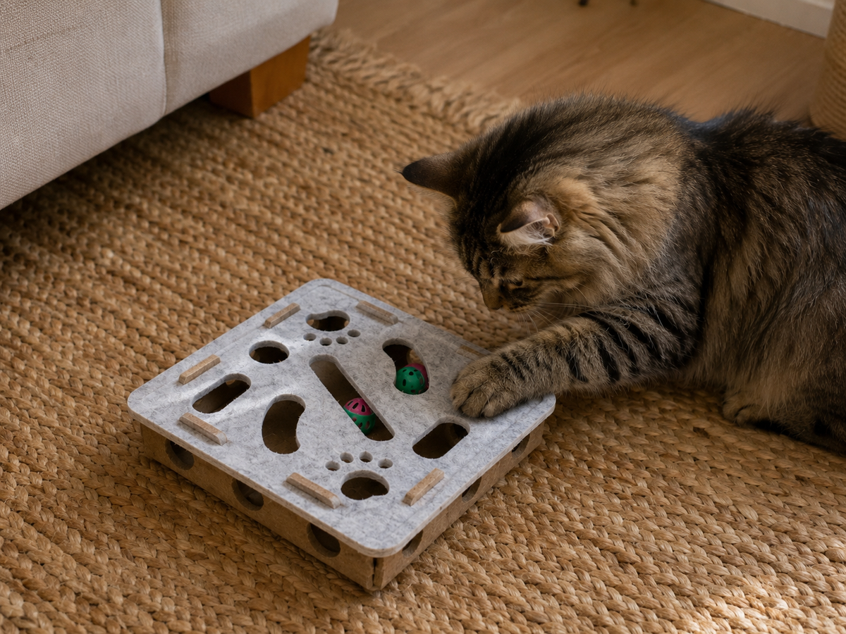 Puzzle  avec balles à grelot