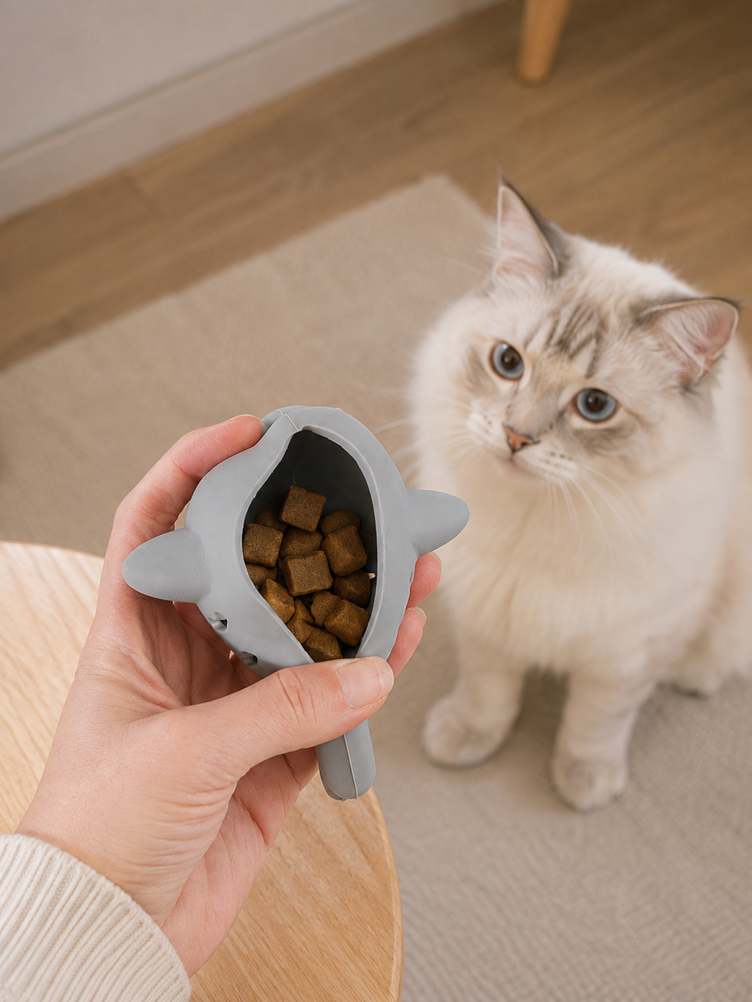 Jouet distributeur de croquettes