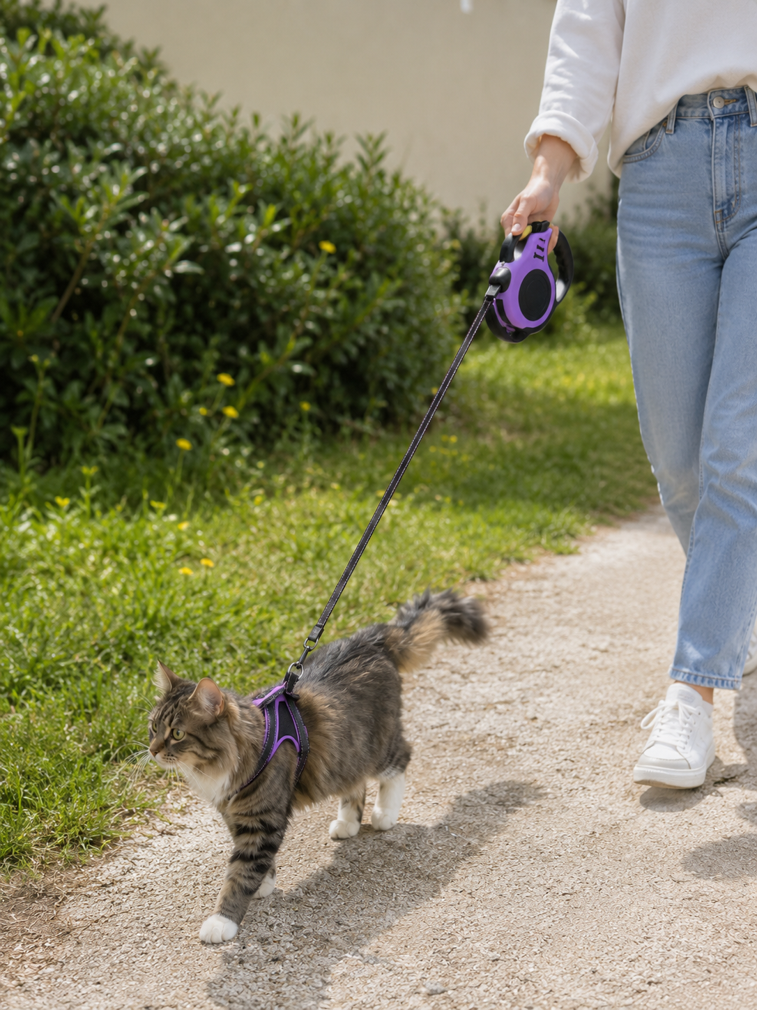 Laisse Rétractable pour Chat