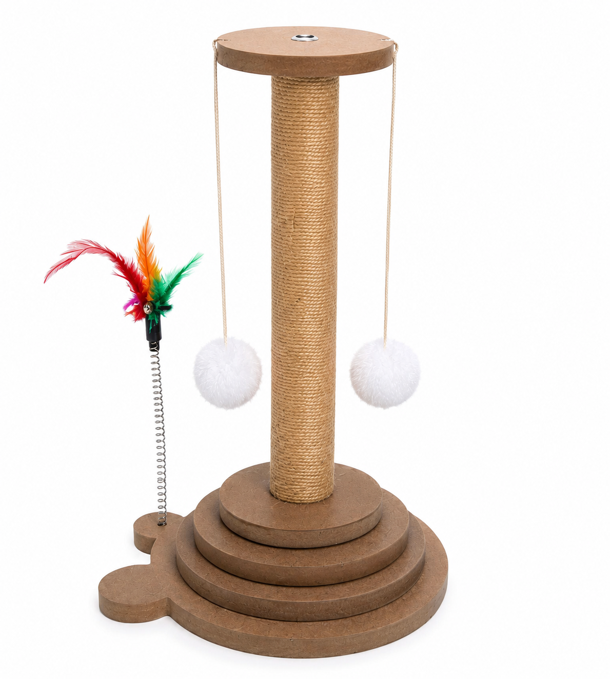 Arbre à chat avec griffoir en sisal