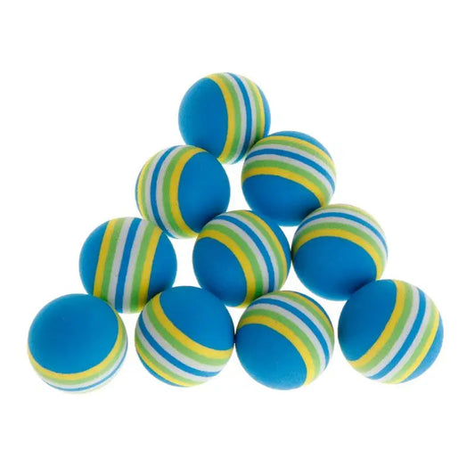 🐱 Lot de 10 Balles Interactives pour Chat – Jouets Légers et Amusants