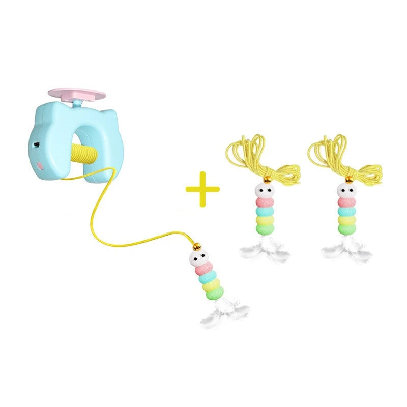 🐱 Jouet Interactif Électrique à Suspendre – Divertissement Automatique pour Chat