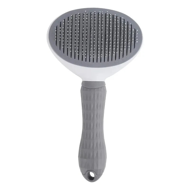 Brosse autonettoyante pour chat – Élimine les poils morts et démêle le pelage