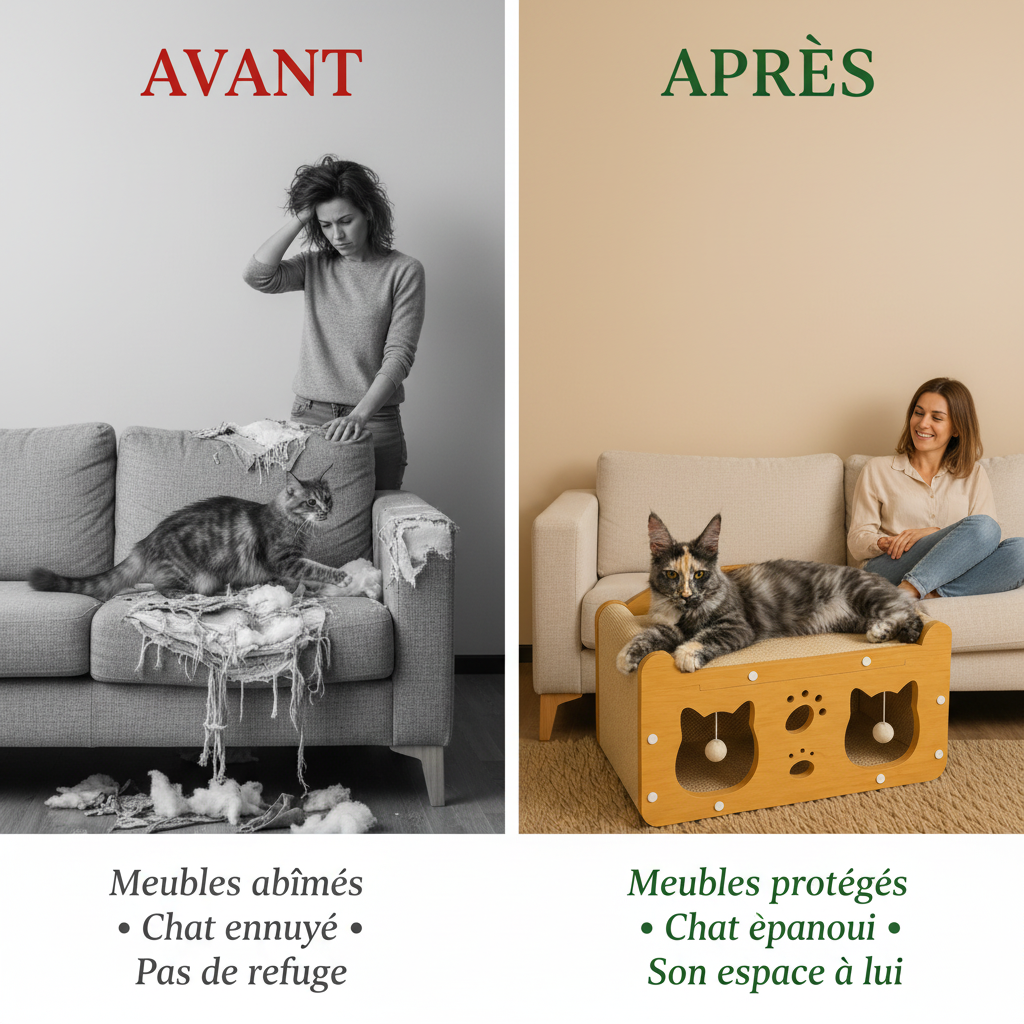 Avant/Après maison griffoir v2