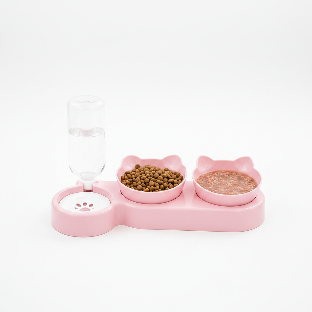 Gamelle rose complète